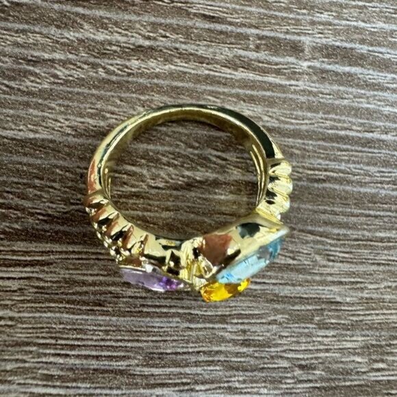 Statement Ring with colorful colors A1475 - Picture 4 of 5